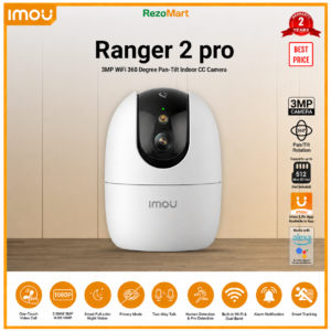 Imou Ranger 2 Pro 2K 3MP Wi-Fi Indoor Smart Camera