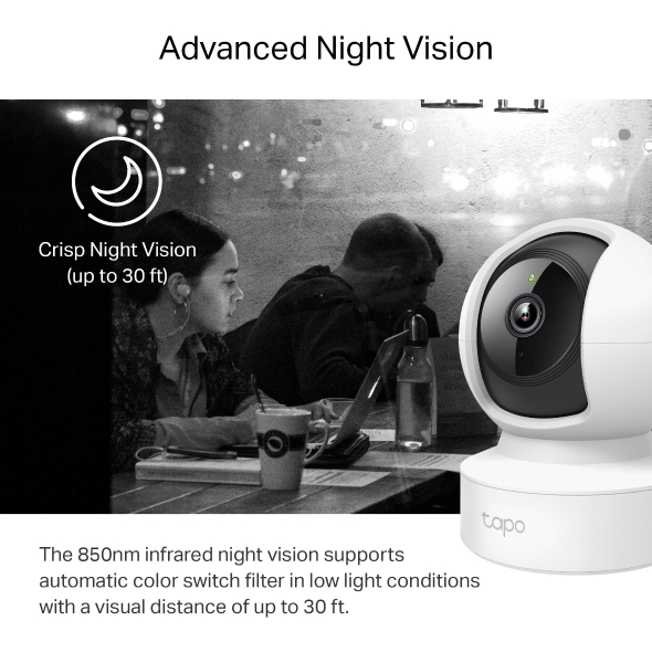 Tapo C212 Pan/Tilt Wi-Fi Security Camera - Image 8