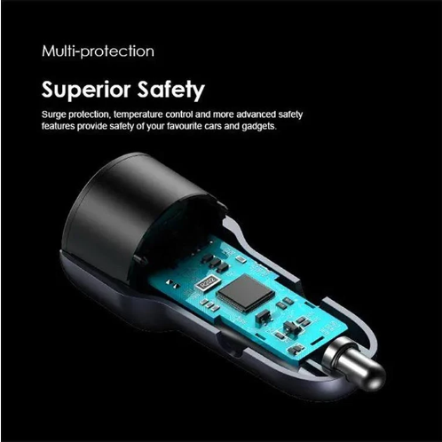 Oraimo Bullet 48 48W Dual Port Fast Car Charger OCC-73D - Image 5