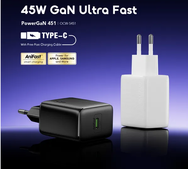 Oraimo PowerGaN 451 45W GaN Fast Charger - Image 3