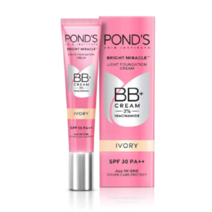 Pond's Skin Institute Bright Miracle BB+ Cream Ivory - 3% Niacinamide SPF 30 PA++