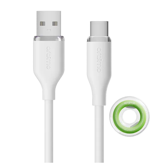 oraimo SilkLine 2A 1M Multi-Color Type-C Data Cable - OCD-115C